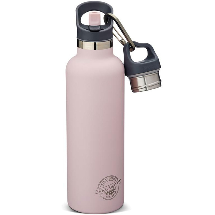 Carl Oscar TEMPflaska 0,7 L - Rosa in the group Sport, leisure & Hobby / Outdoor recreation / Thermoses & Water Bottles at TP E-commerce Nordic AB (C60998)