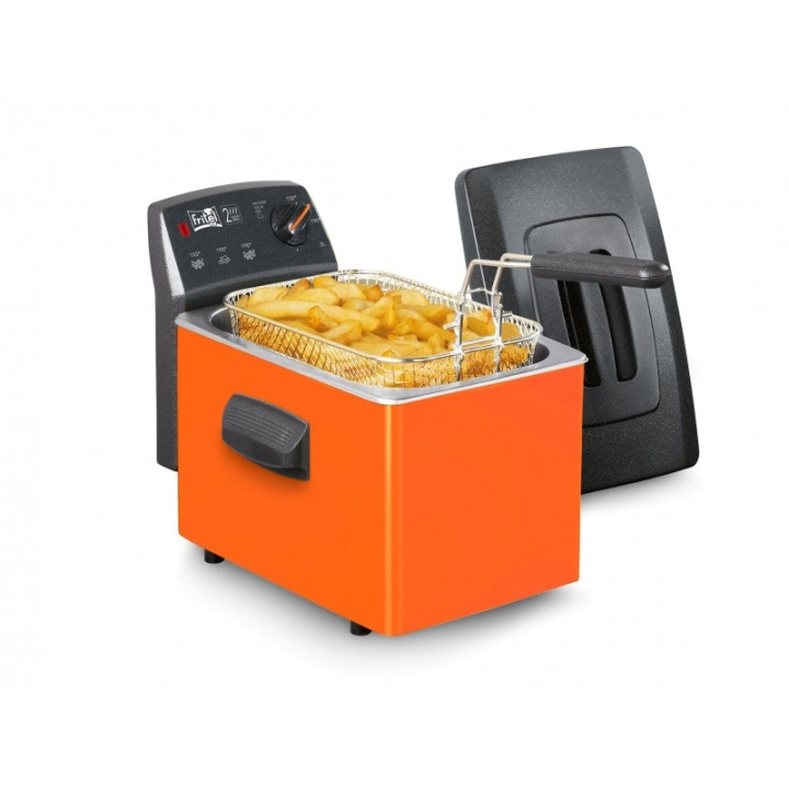 FRITEL Turbo SF 4152 Orange - Deep fryer in the group HOME, HOUSEHOLD & GARDEN / Household appliances / Airfryers & Fryers at TP E-commerce Nordic AB (C61019)