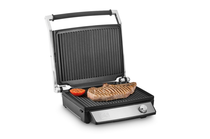 FRITEL Chef GR 3495 GrillTastic Grill Grå in the group HOME, HOUSEHOLD & GARDEN / Garden products / Barbeque & Accessories at TP E-commerce Nordic AB (C61052)