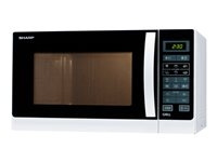 Sharp R-7429(W)W Mikrovågsugn med grill Vit in the group HOME, HOUSEHOLD & GARDEN / Household appliances / Microwave ovens at TP E-commerce Nordic AB (C61084)