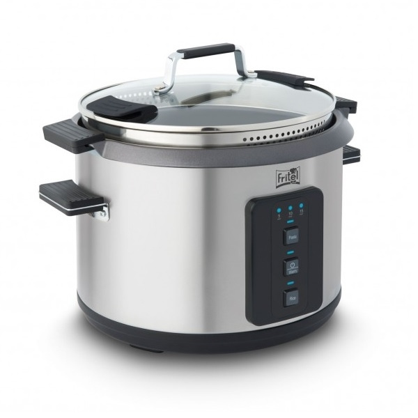 FRITEL Family RC 1377 Riskokare 1,1kW Rostfritt stål, Fyndvara in the group HOME, HOUSEHOLD & GARDEN / Household appliances / Rice & Egg cooker at TP E-commerce Nordic AB (C61088D)