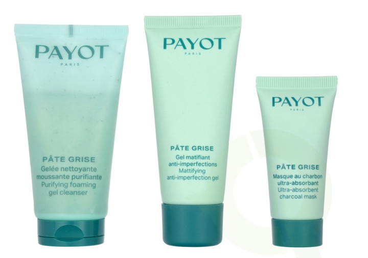 Payot Anti-Imperfections Set 95 ml Gel Cleanser 50ml/Mattifying Anti-Imperfection Gel 30ml /Ultra-Absorbant Mask 15ml in the group BEAUTY & HEALTH / Gift sets / Gift sets for her at TP E-commerce Nordic AB (C61108)