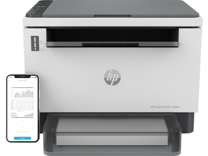 HP LaserJet Tank MFP 1604w-printer in the group COMPUTERS & PERIPHERALS / Printers & Accessories / Printers / 3D printers & Accessories / Skrivare at TP E-commerce Nordic AB (C61187)