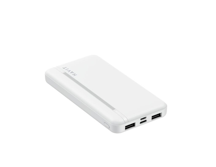 Havit PB92 20.000 mAh power bank White in the group SMARTPHONE & TABLETS / Chargers & Cables / Powerbanks at TP E-commerce Nordic AB (C61202)