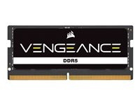 Corsair Vengeance DDR5 64GB kit 4800MHz CL40 Ikke-ECC SO-DIMM 262-PIN in the group COMPUTERS & PERIPHERALS / Computer components / RAM memory / DDR5 at TP E-commerce Nordic AB (C61292)
