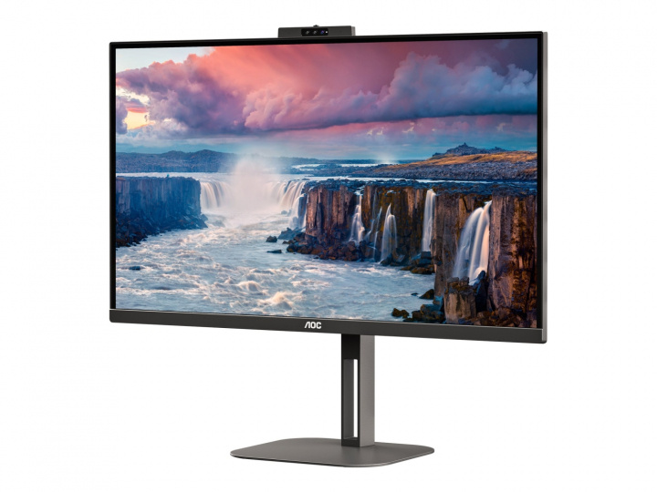 AOC Value-line Q27V5CW/BK 27 2560 x 1440 (2K) HDMI DisplayPort USB-C 75Hz dockningsskärm in the group COMPUTERS & PERIPHERALS / Computer monitor / Computer monitors at TP E-commerce Nordic AB (C61294)