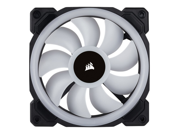 Corsair LL Series LL120 RGB Dual Light Loop Fläkt 1-pack Blå Grön Orange Lila Röd Vit Gul 120 mm in the group COMPUTERS & PERIPHERALS / Computer components / Cooling / Chassis fans at TP E-commerce Nordic AB (C61324)