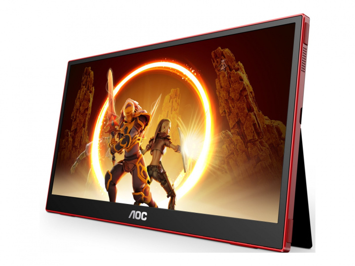 AOC Gaming 16G3 15.6 1920 x 1080 (Full HD) USB-C 3.2 HDMI Micro HDMI 144Hz in the group COMPUTERS & PERIPHERALS / Computer monitor / Computer monitors at TP E-commerce Nordic AB (C61364)
