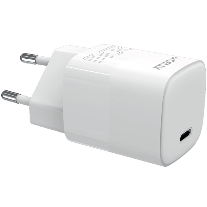 Celly USB-laddare GaN USB-C PD 20W in the group SMARTPHONE & TABLETS / Chargers & Cables / Wall charger / Wall charger USB-C at TP E-commerce Nordic AB (C61387)