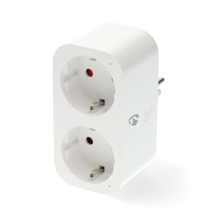 Nedis SmartLife Smart Plug | Wi-Fi | IP21 | Power meter | 3680 W | Type F (CEE 7/7) | 0 - 55 °C | Android™ / IOS | 2-Way | White | 1 pcs in the group HOME, HOUSEHOLD & GARDEN / Smart home / Smart plugs at TP E-commerce Nordic AB (C61440)