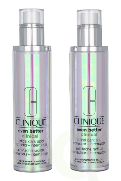 Clinique Even Better Clinical Radical Dark Spot 200 ml Corrector + Interrupter/2x100ml in the group BEAUTY & HEALTH / Skin care / Face / Face creams at TP E-commerce Nordic AB (C61462)
