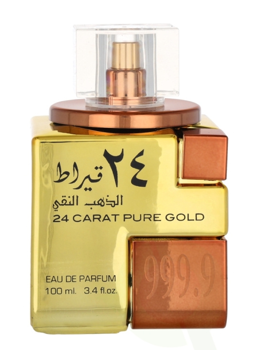 Lattafa 24 Carat Pure Gold Edp Spray 100 ml in the group BEAUTY & HEALTH / Fragrance & Perfume / Perfumes / Unisex at TP E-commerce Nordic AB (C61474)