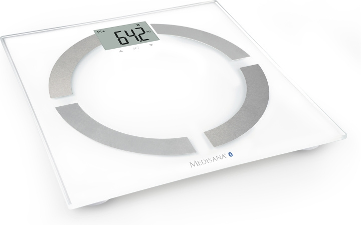 Medisana BS444 Bluetooth body composition scale in the group BEAUTY & HEALTH / Health care / Bathroom scales at TP E-commerce Nordic AB (C61536)