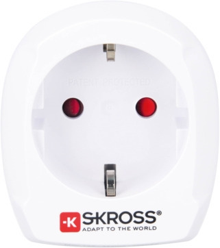 SKROSS reseadapter Europa till Storbritannien in the group HOME, HOUSEHOLD & GARDEN / Electricity & Lighting / Travel adapters at TP E-commerce Nordic AB (C61547)