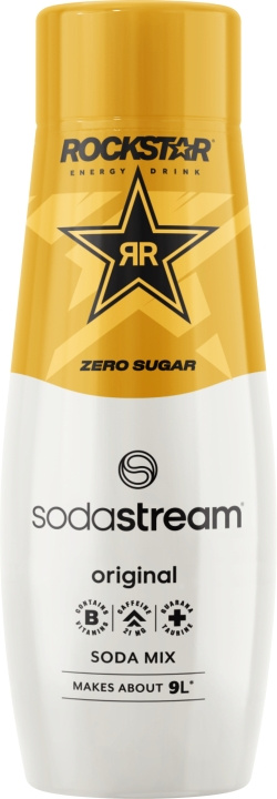 Sodastream Rockstar Energy Original Zero soft drink concentrate in the group HOME, HOUSEHOLD & GARDEN / Household appliances / Water & Juice / Carbonation machines / Flavors at TP E-commerce Nordic AB (C61584)