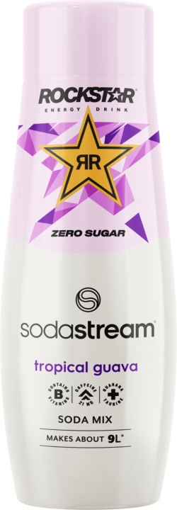 Sodastream Rockstar Energy Guava Zero soft drink concentrate in the group HOME, HOUSEHOLD & GARDEN / Household appliances / Water & Juice / Carbonation machines / Flavors at TP E-commerce Nordic AB (C61585)