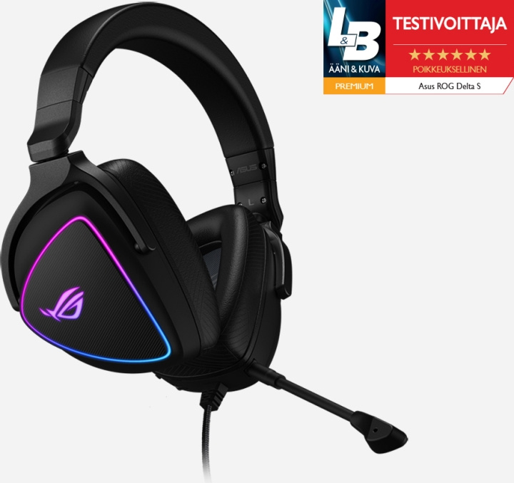 Asus ROG Delta S headset in the group COMPUTERS & PERIPHERALS / GAMING / Headset at TP E-commerce Nordic AB (C61607)