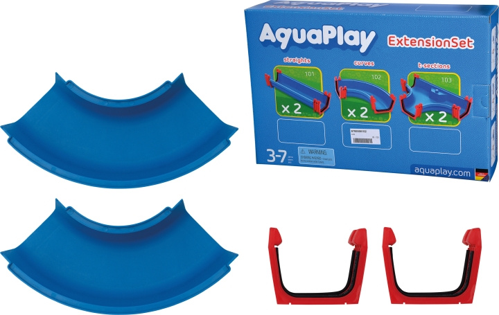 AquaPlay Curves vattenlekset in the group TOYS, KIDS & BABY PRODUCTS / Outdoor toys / Bath toys at TP E-commerce Nordic AB (C61614)