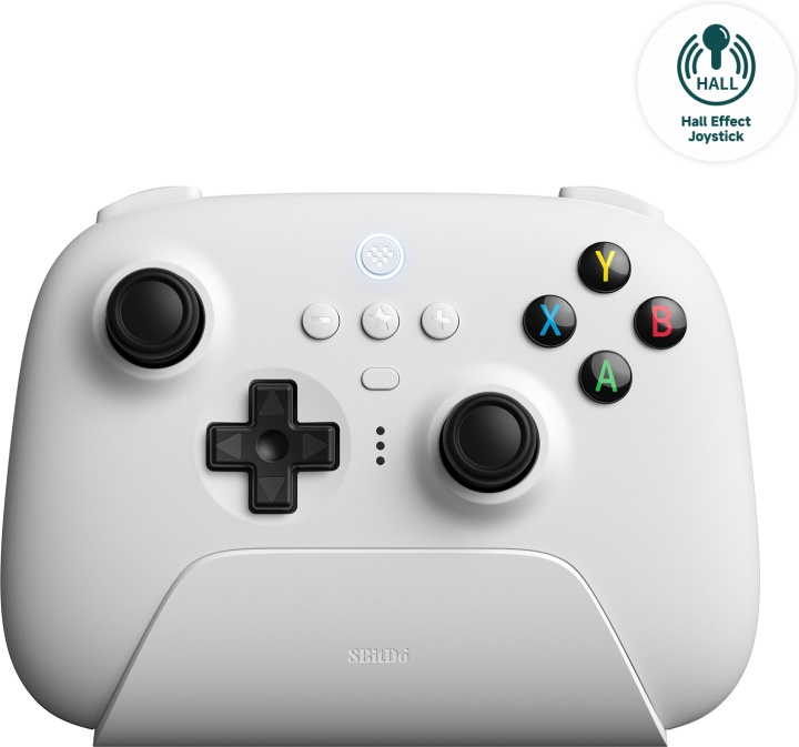 8BitDo Ultimate 2.4G trådlös handkontroll - Hall Edition trådlös spelkontroll, vit, PC / Android / macOS in the group HOME ELECTRONICS / Game consoles & Accessories / Other games at TP E-commerce Nordic AB (C61637)
