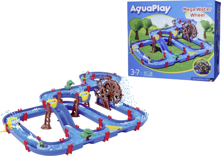 AquaPlay Mega Water Wheel vattenlekplats in the group TOYS, KIDS & BABY PRODUCTS / Outdoor toys / Bath toys at TP E-commerce Nordic AB (C61651)