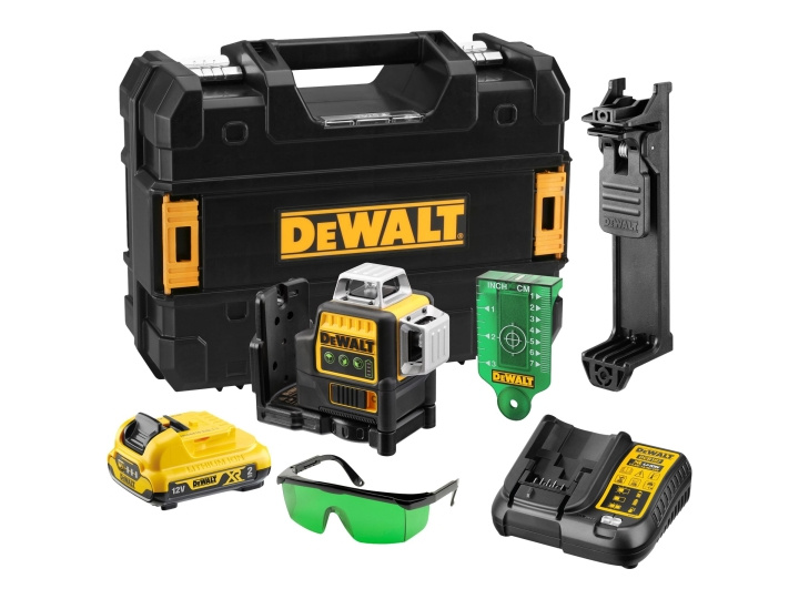 DeWALT DCE089D1G-QW Cross Line Laser Level in the group HOME, HOUSEHOLD & GARDEN / Tools / Other tools & Accesories at TP E-commerce Nordic AB (C61701)
