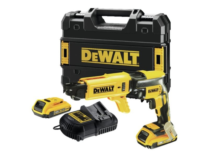 DeWALT DCF620D2K-QW Gipsskruvmejsel Med batteri 2 batterier ingår 1/4 insexhylsa in the group HOME, HOUSEHOLD & GARDEN / Tools / Screwdrivers at TP E-commerce Nordic AB (C61704)