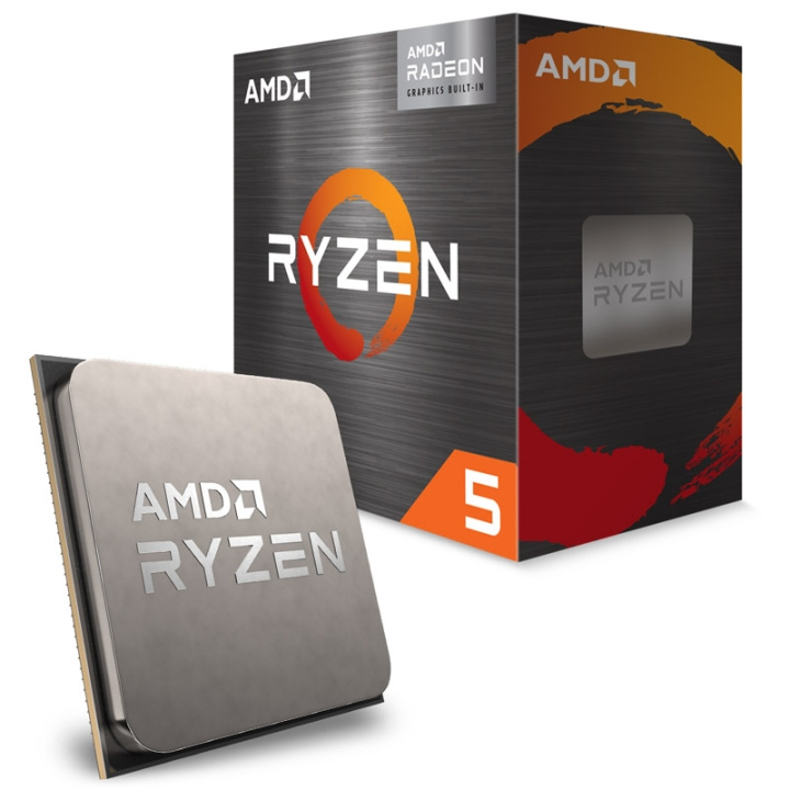 AMD CPU Ryzen 5 5600G 3,9 GHz 6 kärnor AM4 (PIB - med kylare) in the group COMPUTERS & PERIPHERALS / Computer components / processors at TP E-commerce Nordic AB (C61718)