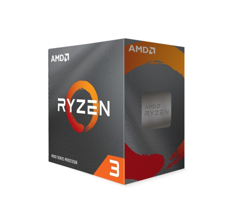 AMD CPU Ryzen 3 4100 3,8 GHz Quad-Core AM4 (PIB - med kylare) in the group COMPUTERS & PERIPHERALS / Computer components / processors at TP E-commerce Nordic AB (C61720)