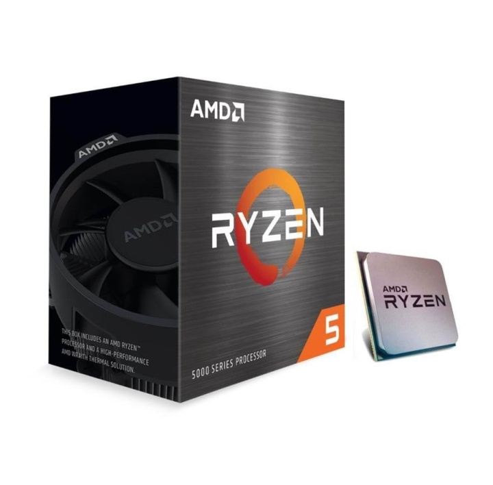 AMD CPU Ryzen 5 5500GT 3,6 GHz 6 kärnor Socket AM4 PIB - med kylare in the group COMPUTERS & PERIPHERALS / Computer components / processors at TP E-commerce Nordic AB (C61733)