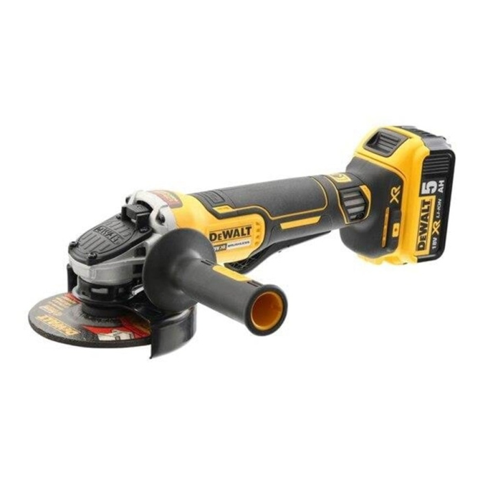 DeWALT 18V XR Borstlös 125mm vinkelslip - bar enhet in the group HOME, HOUSEHOLD & GARDEN / Tools / Grinding machines at TP E-commerce Nordic AB (C61743)