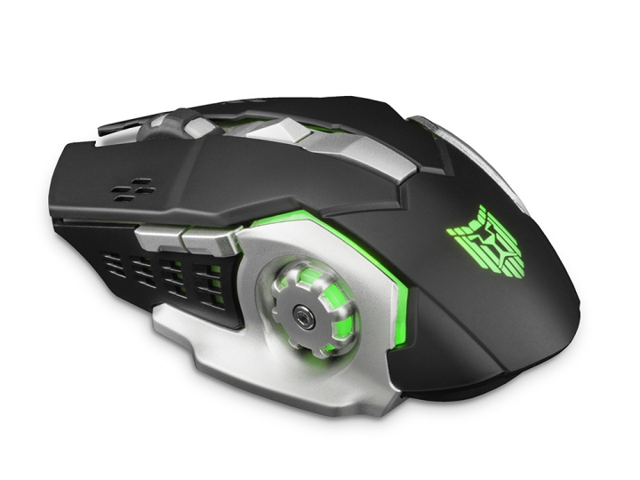 Liocat MX 575W - Trådlös Gamingmus med LED-Belysning, Svart in the group COMPUTERS & PERIPHERALS / GAMING / Mice at TP E-commerce Nordic AB (C61896)