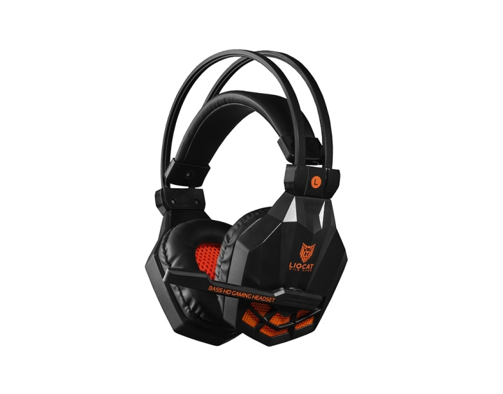 Liocat HP585C - Gaming Headset, Black in the group COMPUTERS & PERIPHERALS / GAMING / Headset at TP E-commerce Nordic AB (C61897)