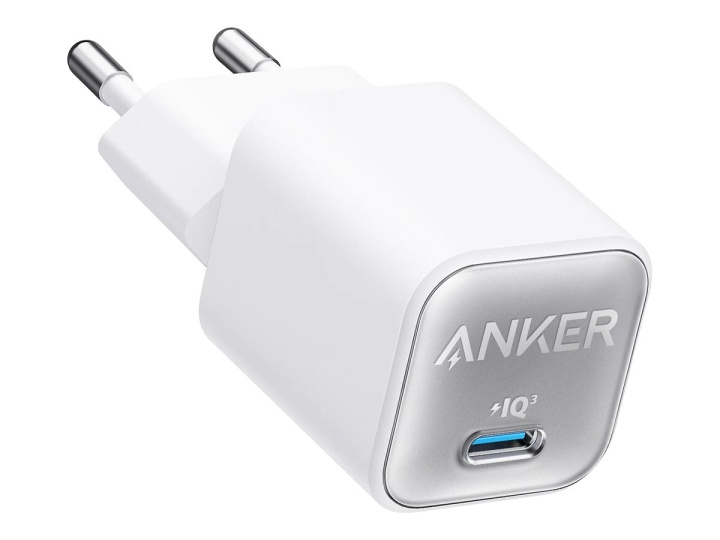 Anker 30Watt Nätadapter GaN in the group HOME, HOUSEHOLD & GARDEN / Electricity & Lighting / Power adapters at TP E-commerce Nordic AB (C61935)