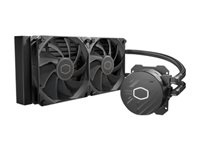 Cooler Master MasterLiquid 240L Core kylsystem 1-pack Svart 120 mm in the group COMPUTERS & PERIPHERALS / Computer components / processors at TP E-commerce Nordic AB (C61982)
