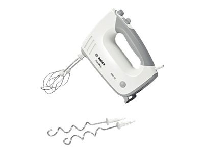 Bosch MFQ36400 Handmixer Turbofunktion Vit/grå in the group HOME, HOUSEHOLD & GARDEN / Household appliances / Food processor & Kitchen appliances / Mixer & Blenders at TP E-commerce Nordic AB (C61989)