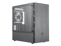 Cooler Master MasterBox MB400L Tower ATX Ingen strömförsörjning Svart in the group COMPUTERS & PERIPHERALS / Computer components / Chassis at TP E-commerce Nordic AB (C62006)