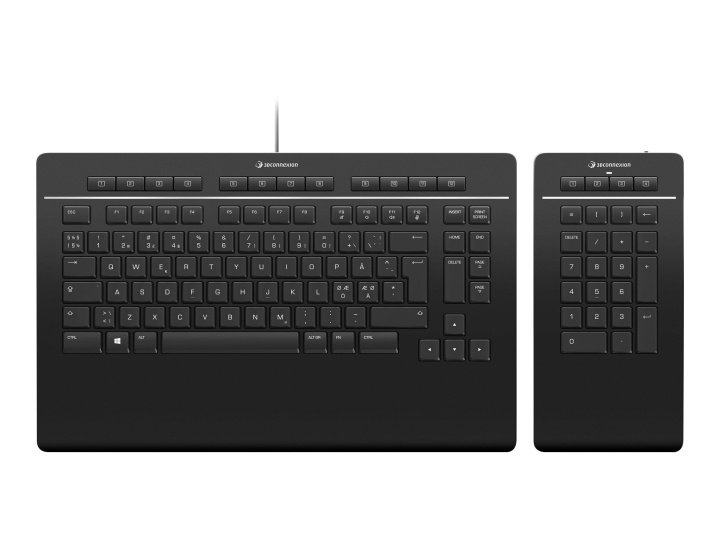 3Dconnexion Pro Numpad Tangentbord och numeriskt tangentbord set Cabling Nordic in the group COMPUTERS & PERIPHERALS / Mice & Keyboards / Keyboards / Corded at TP E-commerce Nordic AB (C62054)
