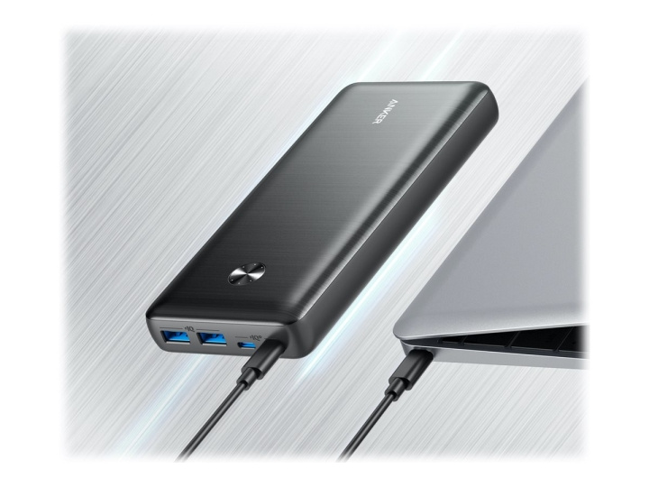 Anker PowerCore III Elite 25600 Powerbank 25600mAh Svart in the group SMARTPHONE & TABLETS / Chargers & Cables / Powerbanks at TP E-commerce Nordic AB (C62070)