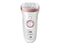 Braun White/rose gold Epilator SensoSmart 9/880 in the group BEAUTY & HEALTH / Hair & Styling / Hair removal / Epliators at TP E-commerce Nordic AB (C62073)