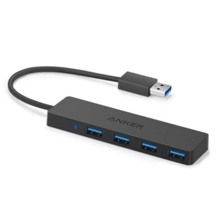 Anker USB Hub 4x USB-A 2.0 in the group COMPUTERS & PERIPHERALS / Computer accessories / USB-Hubs at TP E-commerce Nordic AB (C62075)