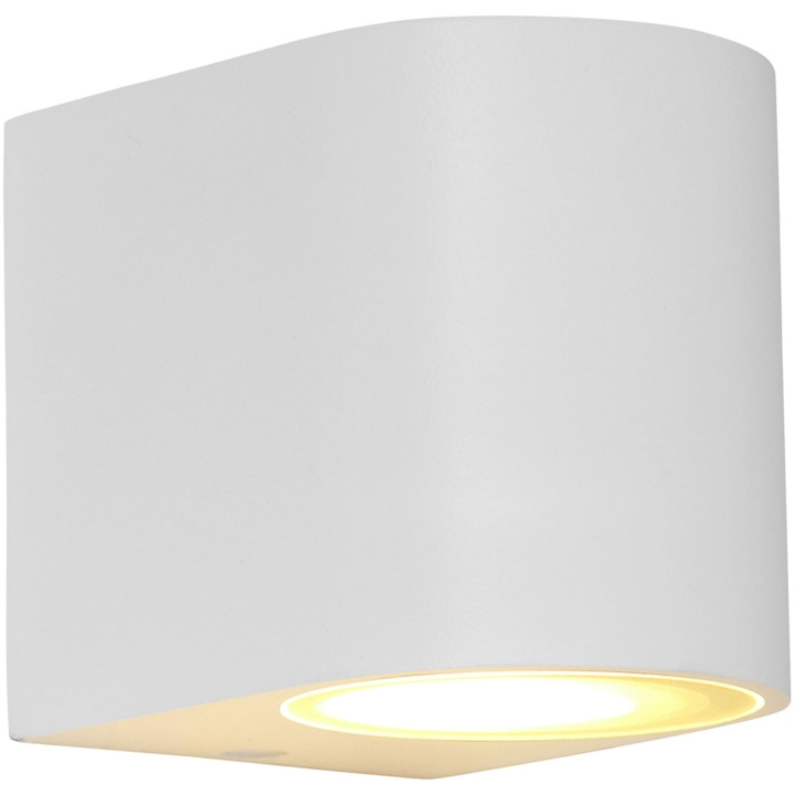 Llitt Mats I Väggarmatur GU10-sockel IP44 Vit in the group HOME, HOUSEHOLD & GARDEN / Electricity & Lighting / Outdoor lighting / Outdoor wall light / Outdoor wall light without sensor at TP E-commerce Nordic AB (C62093)