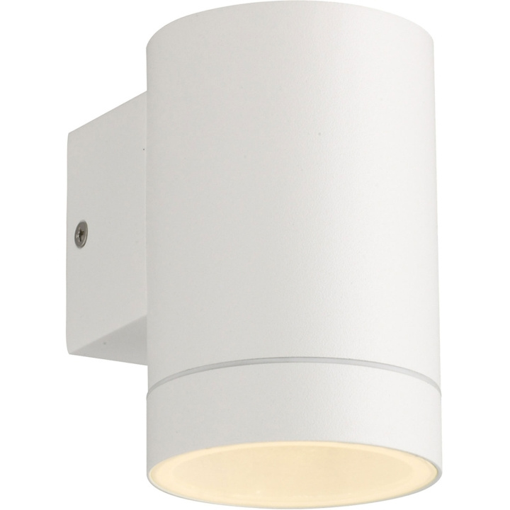Llitt Daniel I Väggarmatur GU10-sockel IP44 Vit in the group HOME, HOUSEHOLD & GARDEN / Electricity & Lighting / Outdoor lighting / Outdoor wall light / Outdoor wall light without sensor at TP E-commerce Nordic AB (C62099)