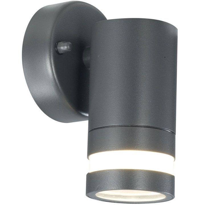 Llitt Fredrik I Väggarmatur GU10-sockel IP44 Antracit in the group HOME, HOUSEHOLD & GARDEN / Electricity & Lighting / Outdoor lighting / Outdoor wall light / Outdoor wall light without sensor at TP E-commerce Nordic AB (C62116)