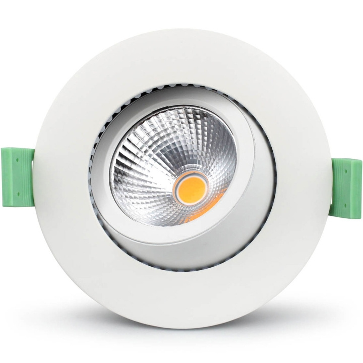 Llitt Lisa Dimbar Infälld downlight 3000K 600lm IP65 1-pack Vit in the group HOME ELECTRONICS / Lighting / Ceiling lights at TP E-commerce Nordic AB (C62142)