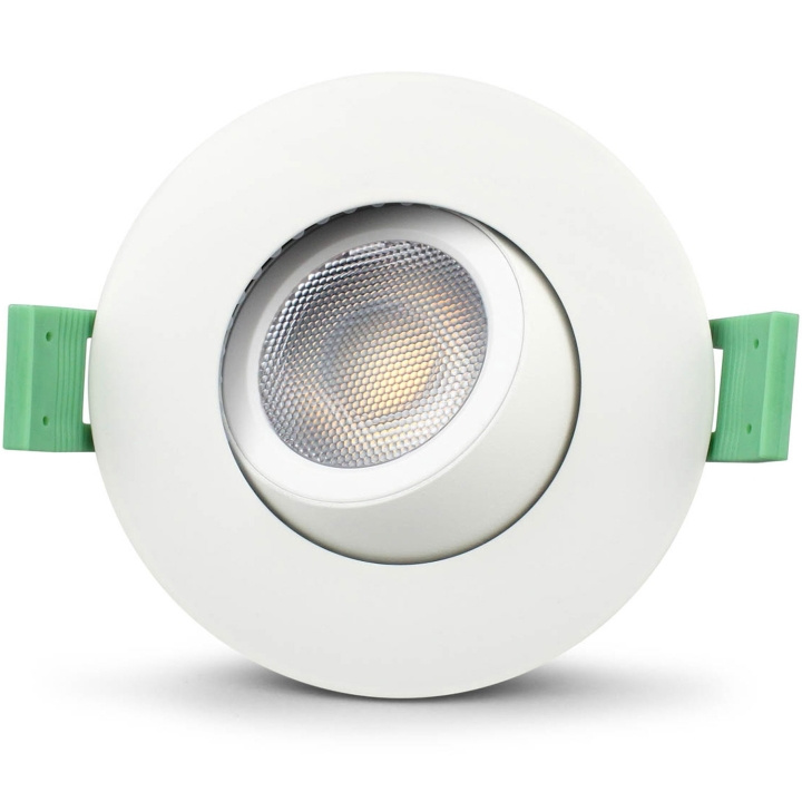 Llitt Sanna Dimbar Infälld downlight 3000K/4000K 520lm IP65 1-pack Vit in the group HOME ELECTRONICS / Lighting / Ceiling lights at TP E-commerce Nordic AB (C62146)