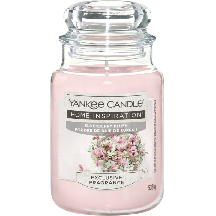 Yankee Candle Home Inspiration Large Elderberry Blush 538g in the group BEAUTY & HEALTH / Fragrance & Perfume / Other fragrances / Scented candles at TP E-commerce Nordic AB (C62255)