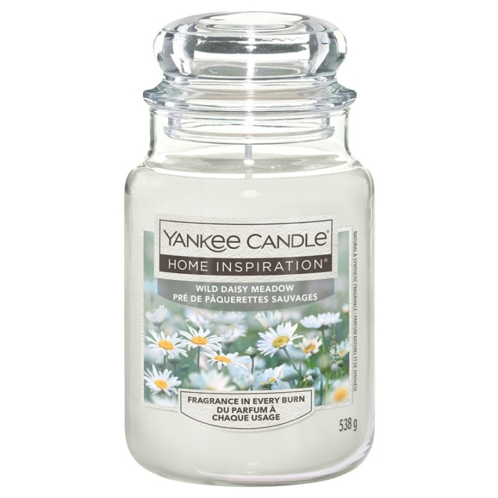 Yankee Candle Home Inspiration Large Wild Daisy Meadow 538g in the group BEAUTY & HEALTH / Fragrance & Perfume / Other fragrances / Scented candles at TP E-commerce Nordic AB (C62257)