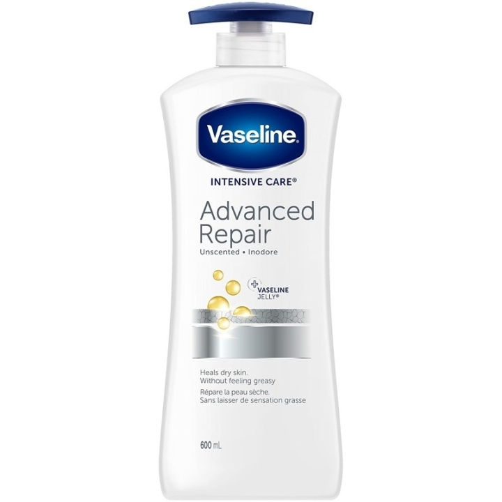 Vaseline Advanced Repair Body Lotion 600ml in the group BEAUTY & HEALTH / Skin care / Body health / Body lotion at TP E-commerce Nordic AB (C62261)
