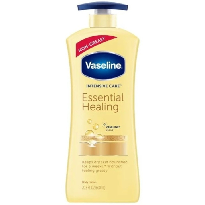 Vaseline Essential Healing Body Lotion 600ml in the group BEAUTY & HEALTH / Skin care / Body health / Body lotion at TP E-commerce Nordic AB (C62263)