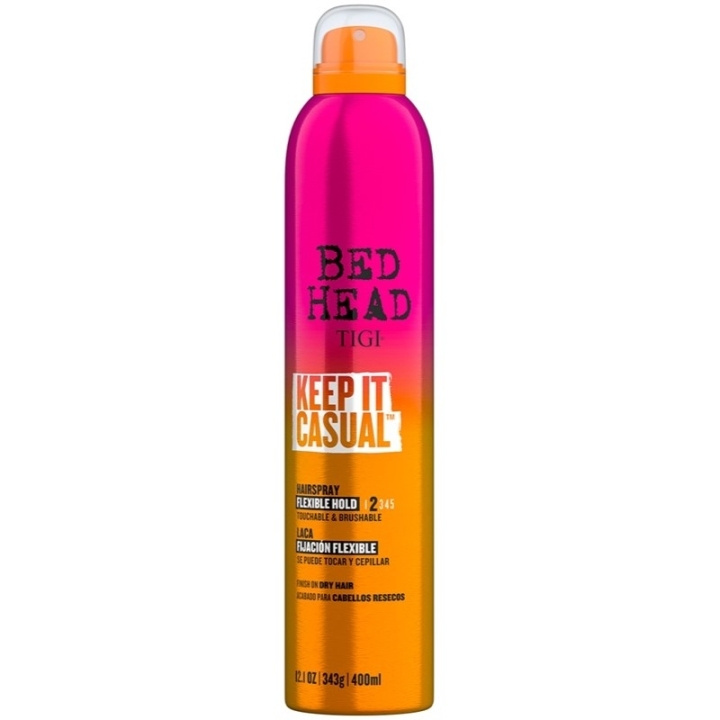 TIGI Bed Head Keep It Casual Hairspray 400ml in the group BEAUTY & HEALTH / Hair & Styling / Hair styling / Hair spray at TP E-commerce Nordic AB (C62271)